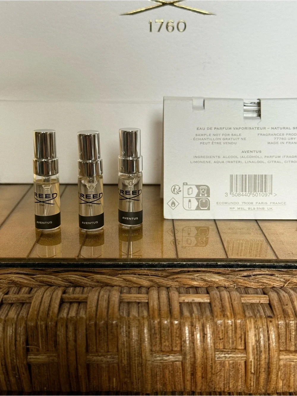 X4 CREED Aventus EDP